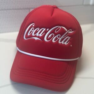 Coca Cola Red Trucker Hat